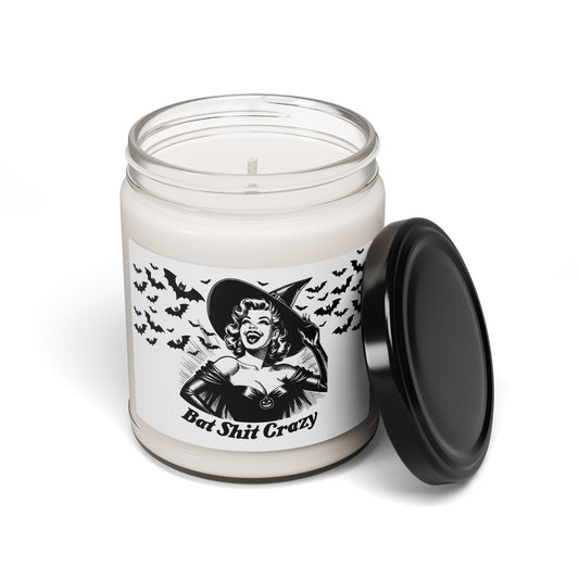 Scented Soy Candle - Halloween Bat Shit Crazy