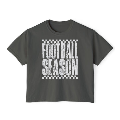 Women's Boxy Tee | Football Season