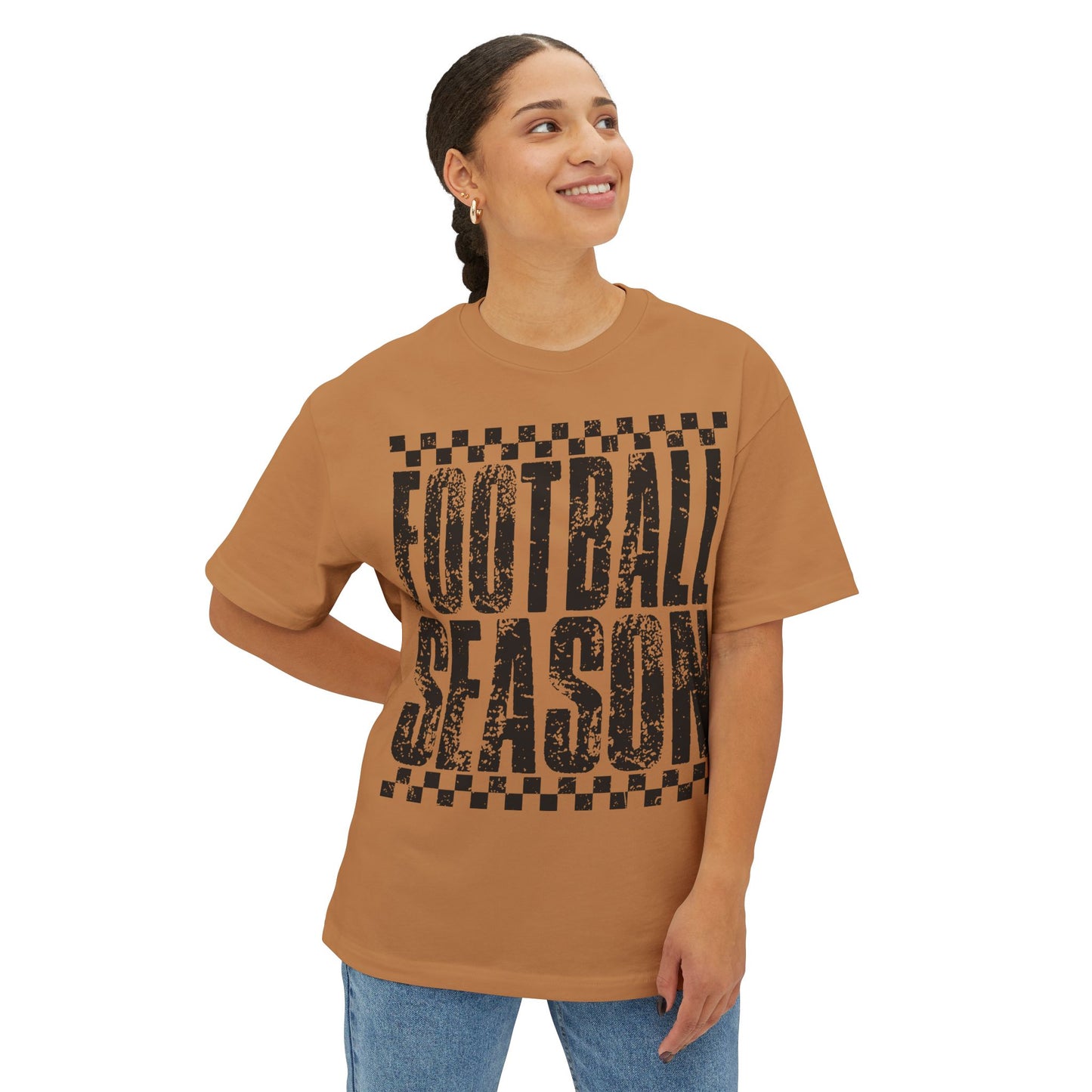 Oversized Boxy Tee | Football Season