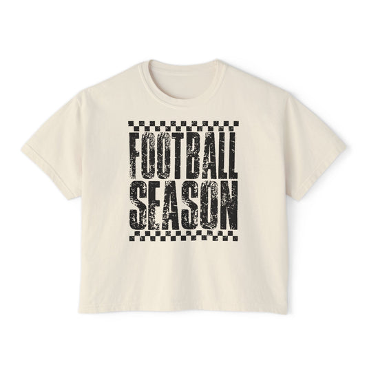 Women's Boxy Tee | Football Season