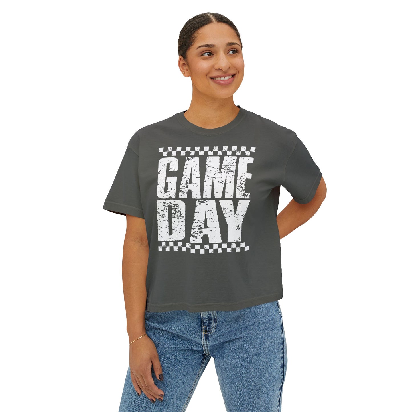 Women's Boxy Tee | Game Day